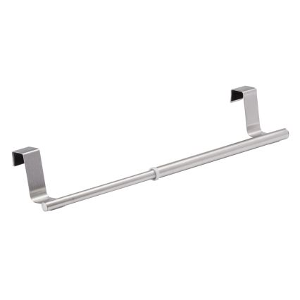 WENKO 79173100 - Κρεμάστρα πετσετών TELESCOPE 7x6 cm ανοξείδωτο/ασημί/μαύρο