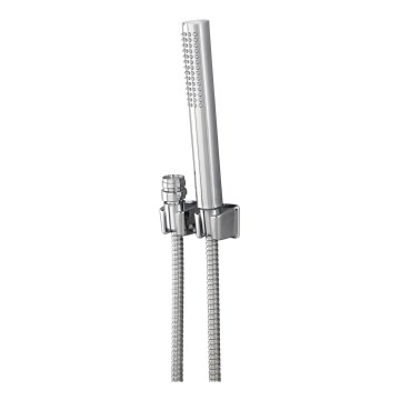 WENKO 81340100 - Ντους DUO 170x2,7 cm γυαλισμένο χρώμιο/ασημί/γκρι
