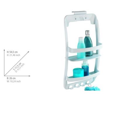 WENKO 8409100 - Ράφι UNIVERSAL 26x54,5 cm λευκό