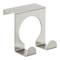 WENKO 8411100 - Άγκιστρο 5x5 εκ. ανοξείδωτο/ασημί
