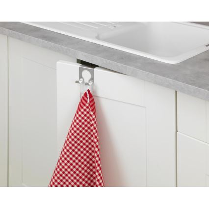 WENKO 8411100 - Άγκιστρο 5x5 εκ. ανοξείδωτο/ασημί