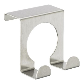 WENKO 8411100 - Άγκιστρο 5x5 εκ. ανοξείδωτο/ασημί