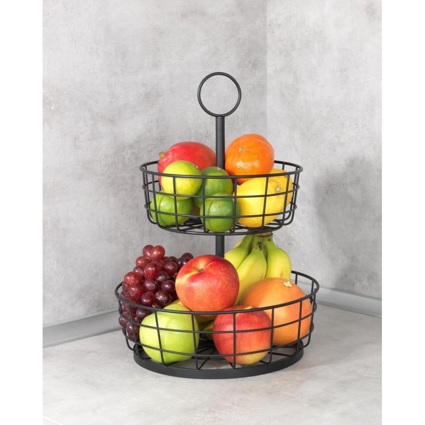 WENKO 88740800 - Καλάθι LOFT 28x39 cm μαύρο