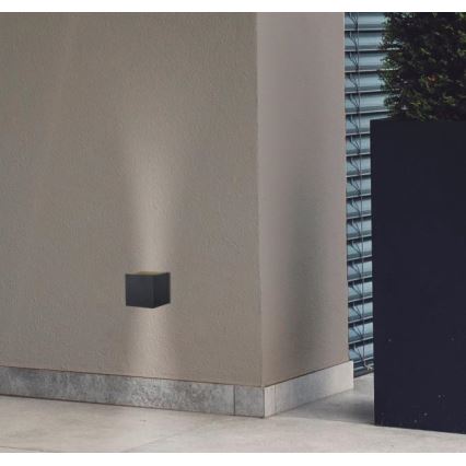 Westinghouse 61149 - Επιτοίχιο φωτιστικό εξωτερικού χώρου LED FREYA 2xLED/4,5W/230V IP44 μαύρο