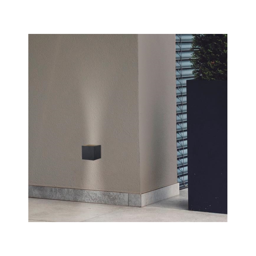 Westinghouse 61149 - Επιτοίχιο φωτιστικό εξωτερικού χώρου LED FREYA 2xLED/4,5W/230V IP44 μαύρο
