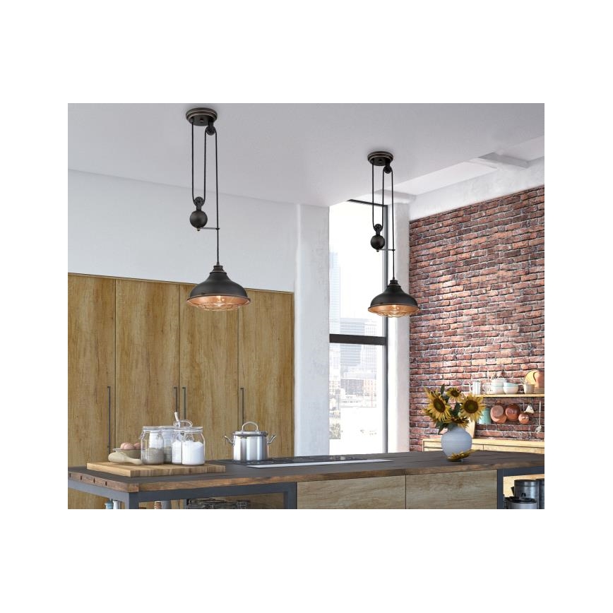 Westinghouse 61249 - Κρεμαστό φωτιστικό οροφής CHAVES 1xE27/60W/230V
