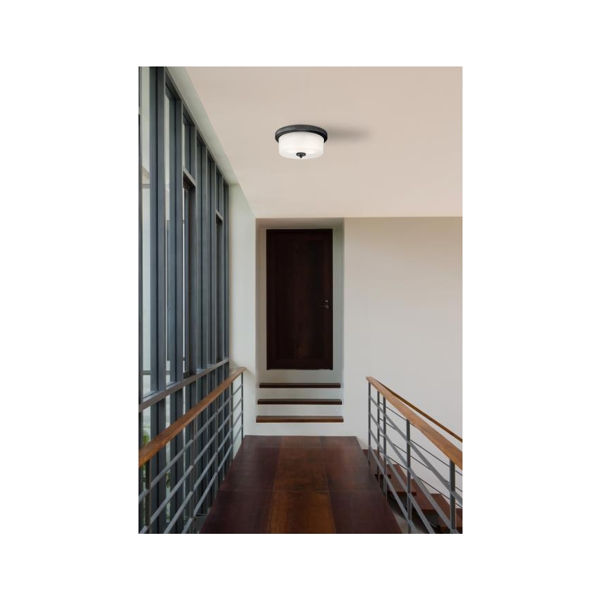 Westinghouse 6325140 - Φωτιστικό οροφής CEDRIC 2xE27/40W/230V Ø 33 cm