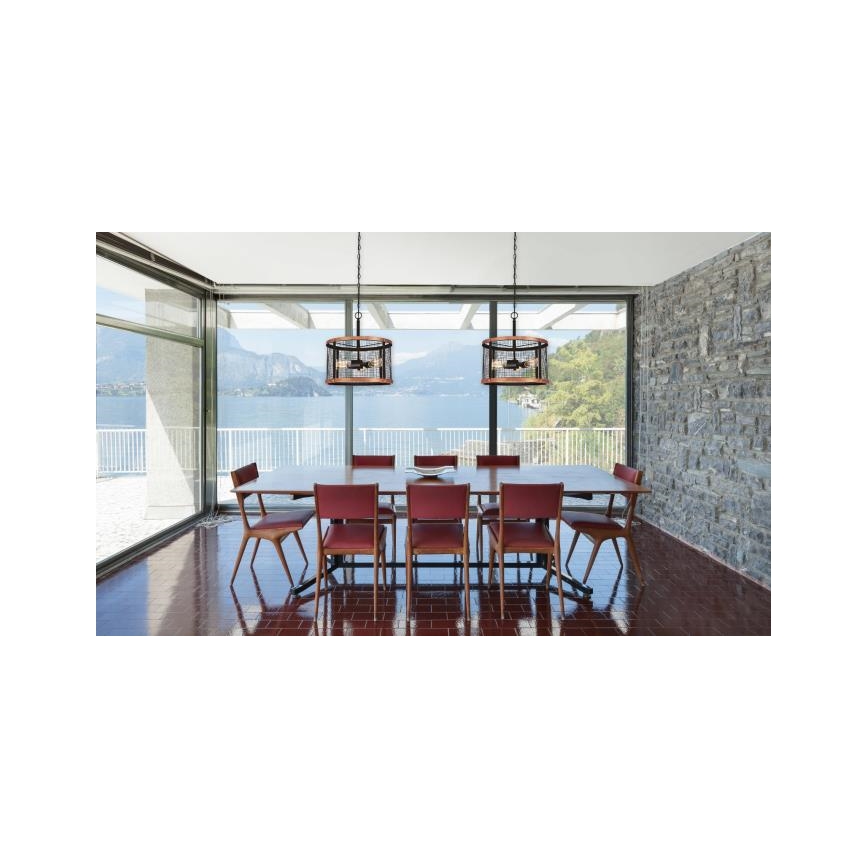 Westinghouse 63327 - Κρεμαστό φωτιστικό οροφής EMELIE 3xE27/60W/230V