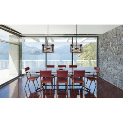 Westinghouse 63327 - Κρεμαστό φωτιστικό οροφής EMELIE 3xE27/60W/230V