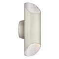 Westinghouse 6348940 - Ρυθμιζόμενο LED επιτοίχιο φωτιστικό εξωτερικού χώρου CARSON 2xLED/7,5W/230V IP44