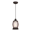 Westinghouse 6361740 - Κρεμαστό φωτιστικό σε καλώδιο CANYON 1xE27/60W/230V Ø 19 cm