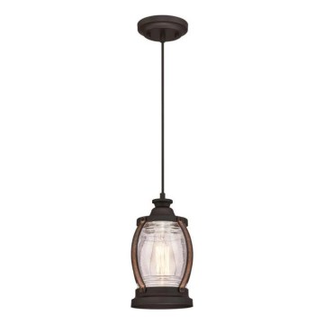 Westinghouse 6361740 - Κρεμαστό φωτιστικό σε καλώδιο CANYON 1xE27/60W/230V Ø 19 cm