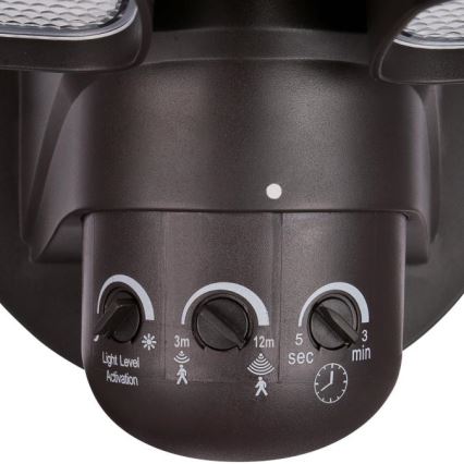 Westinghouse 63643 - Εξωτερικός προβολέας LED με αισθητήρα 2xLED/8,75W/230V IP44