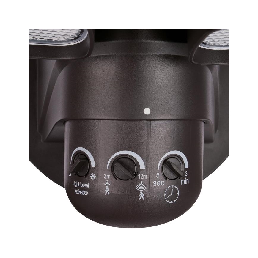 Westinghouse 63643 - Εξωτερικός προβολέας LED με αισθητήρα 2xLED/8,75W/230V IP44