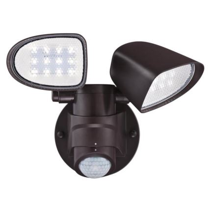 Westinghouse 63643 - Εξωτερικός προβολέας LED με αισθητήρα 2xLED/8,75W/230V IP44