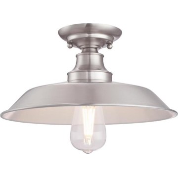 Westinghouse 6370240 - Πλαφονιέρα IRON HILL 1xE27/60W/230V Ø 31 cm
