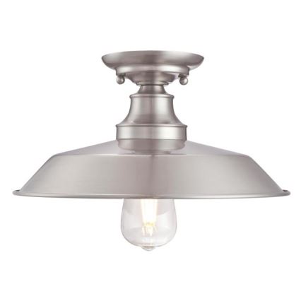 Westinghouse 6370240 - Πλαφονιέρα IRON HILL 1xE27/60W/230V Ø 31 cm