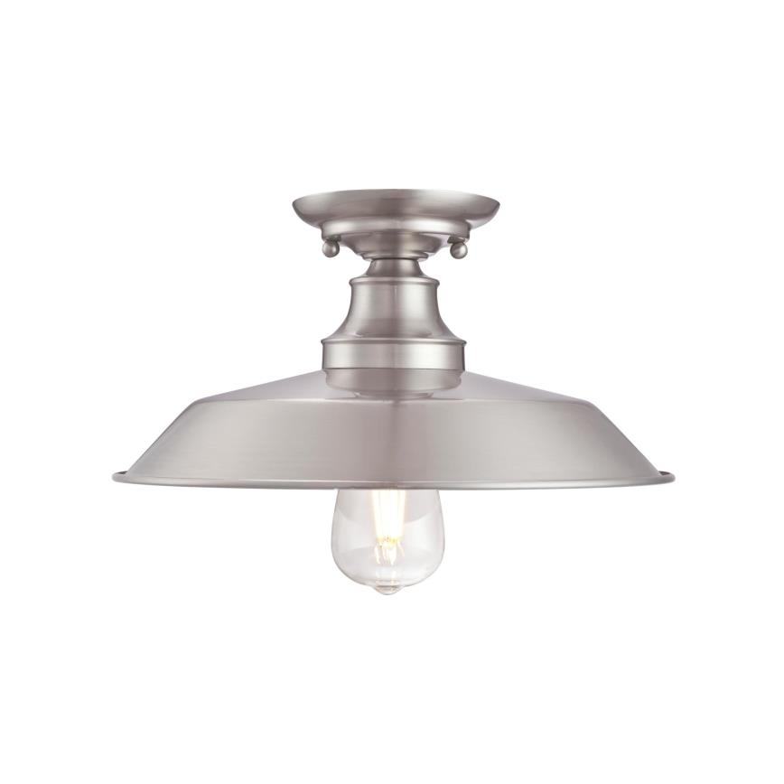 Westinghouse 6370240 - Πλαφονιέρα IRON HILL 1xE27/60W/230V Ø 31 cm