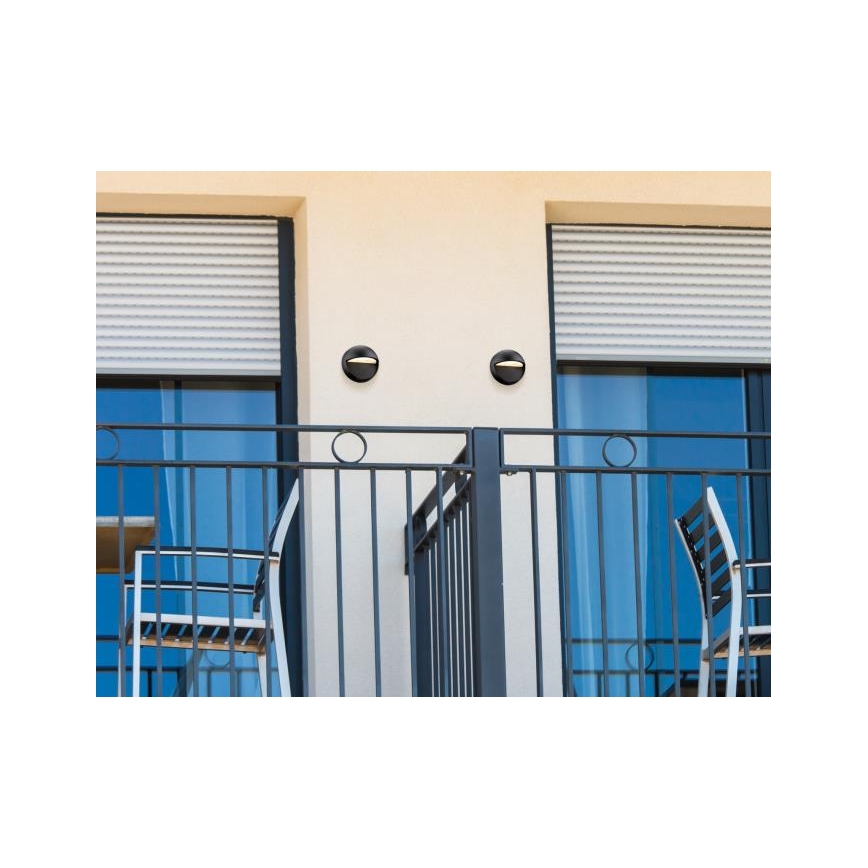 Westinghouse 65790 - Επιτοίχιο φωτιστικό εξωτερικού χώρου LED WINSLETT LED/10W/230V IP44