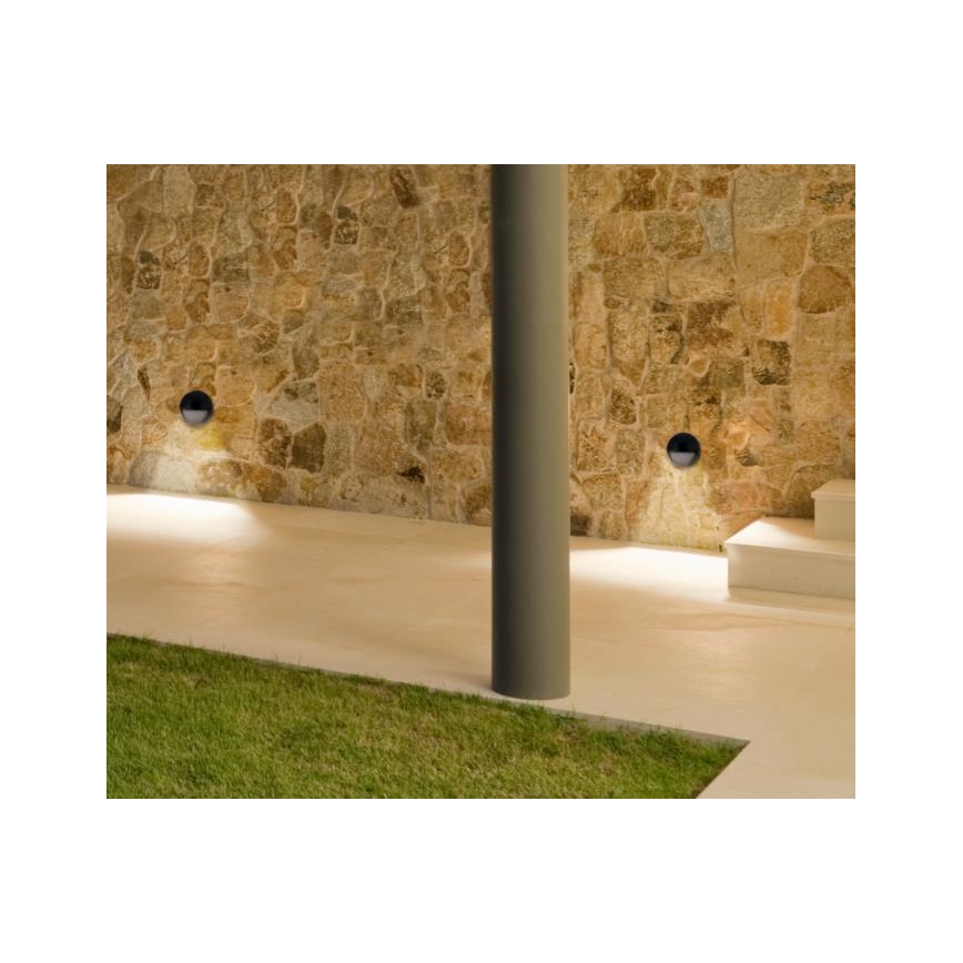 Westinghouse 65790 - Επιτοίχιο φωτιστικό εξωτερικού χώρου LED WINSLETT LED/10W/230V IP44