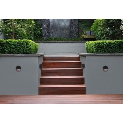 Westinghouse 65790 - Επιτοίχιο φωτιστικό εξωτερικού χώρου LED WINSLETT LED/10W/230V IP44