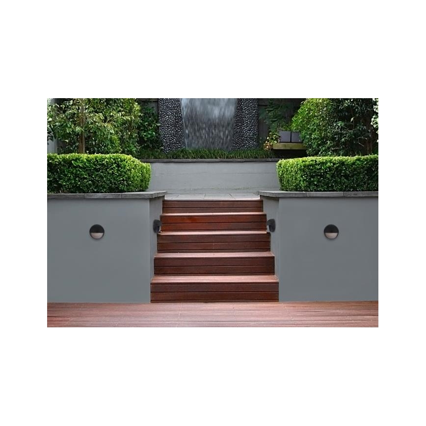 Westinghouse 65790 - Επιτοίχιο φωτιστικό εξωτερικού χώρου LED WINSLETT LED/10W/230V IP44