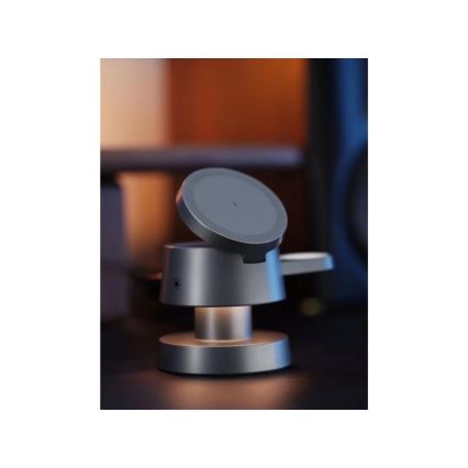 Winner Group - Ασύρματος φορτιστής 4 σε 1 MUSH8OOM 27W ανθρακί