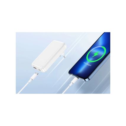 Winner Group - Αντάπτορας φόρτισης GaN με 1x USB-A + 1x USB-C, 30W, λευκός