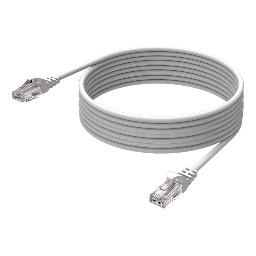 Winner Group - Καλώδιο δικτύου Ethernet RJ45 / RJ45 CAT-6 5m λευκό