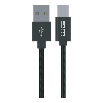 Winner Group - Καλώδιο USB with extended connector USB-C / USB-A 60W 1m μαύρο