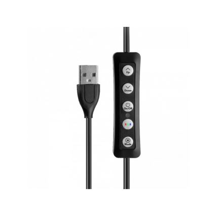 Winner Group - Ρυθμιζόμενο RGB LED επιδαπέδιο φωτιστικό με τρίποδο και βάση στήριξης για vlog LED/10W/5V