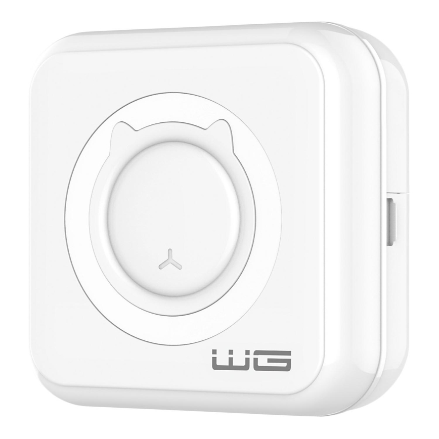 Winner Group - Mini θερμικός εκτυπωτής 800 mAh λευκό