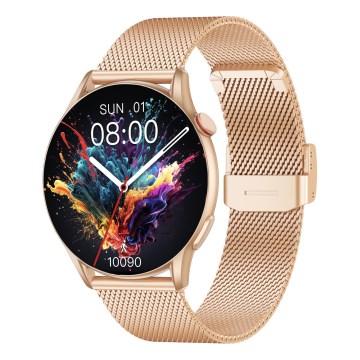 Winner Group - Smart watch AirFlex 2 Elegance 280 mAh IP68 χρυσό