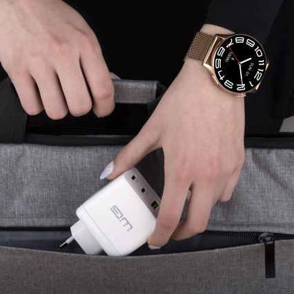 Winner Group - Smart watch AirFlex 2 Elegance 280 mAh IP68 χρυσό