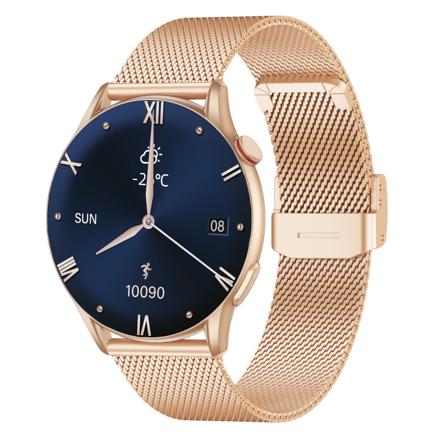 Winner Group - Smart watch AirFlex 2 Elegance 280 mAh IP68 χρυσό