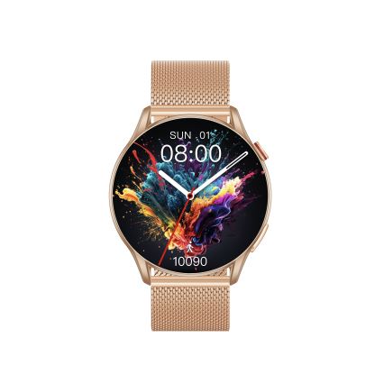 Winner Group - Smart watch AirFlex 2 Elegance 280 mAh IP68 χρυσό