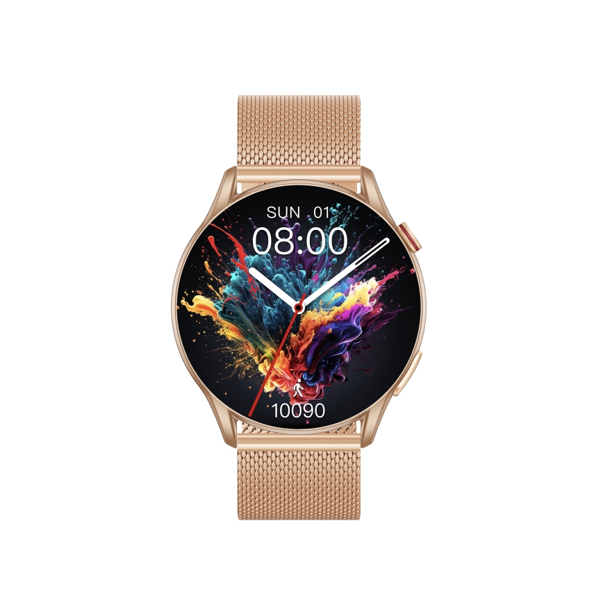 Winner Group - Smart watch AirFlex 2 Elegance 280 mAh IP68 χρυσό