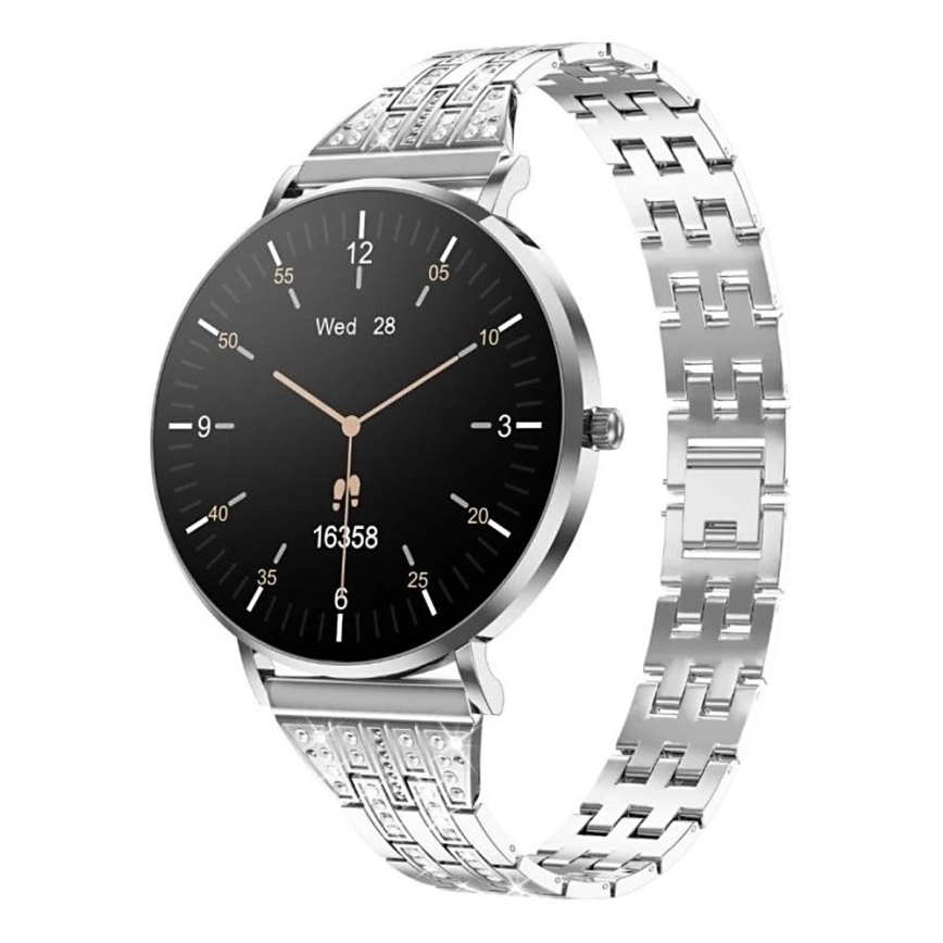 Winner Group - Smart watch AirFlex3 Rizz It 200 mAh IP68 ασημί