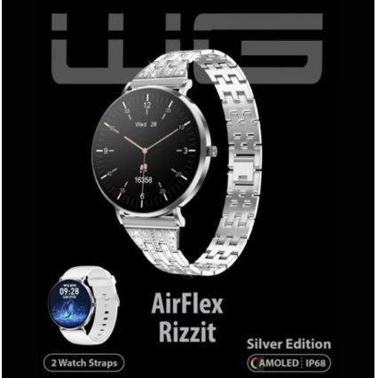 Winner Group - Smart watch AirFlex3 Rizz It 200 mAh IP68 ασημί