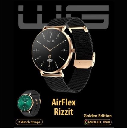 Winner Group - Smart watch AirFlex3 Rizz It 200 mAh IP68 χρυσό