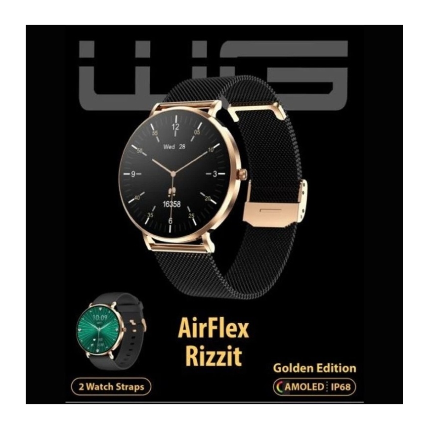 Winner Group - Smart watch AirFlex3 Rizz It 200 mAh IP68 χρυσό
