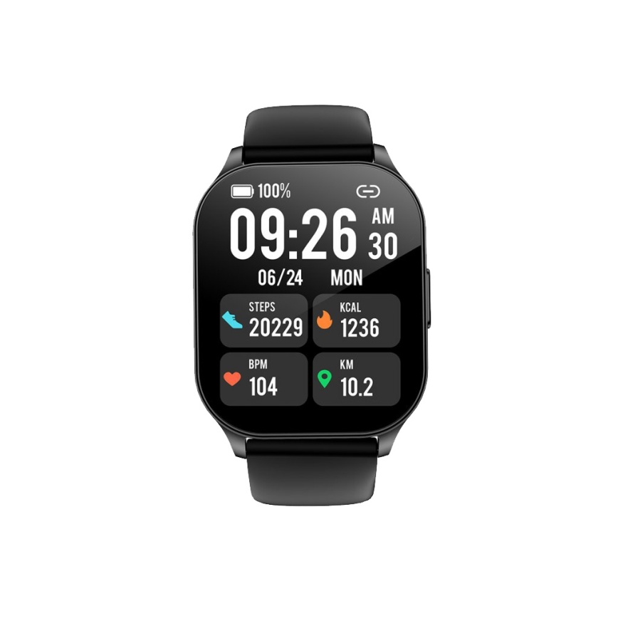 Winner Group - Smart watch AirFlexOn 300 mAh IP68 ασημί