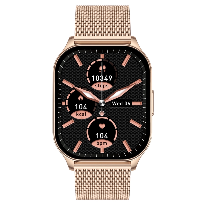 Winner Group - Smart watch AirFlexOne+ 300 mAh IP68 χρυσό