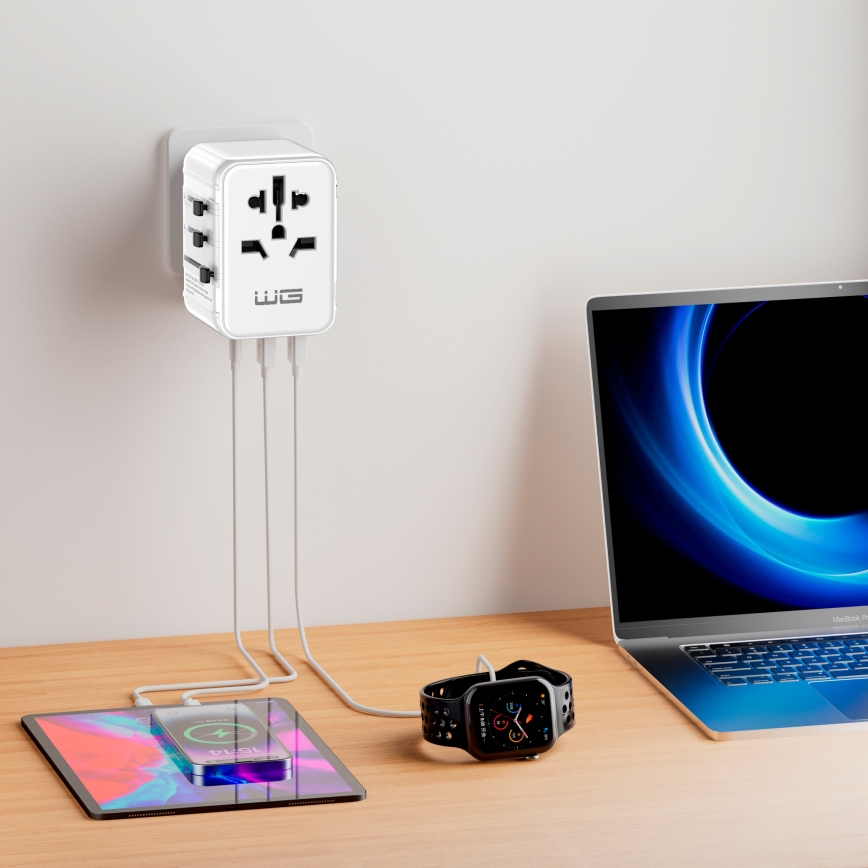 Winner Group - Ταξιδιωτικός ταχυφορτιστής Power Delivery 20W, λευκός