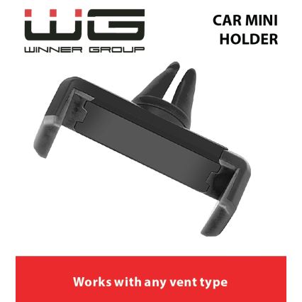 Winner Group - Επεκτεινόμενη βάση κινητού αυτοκινήτου, μαύρη