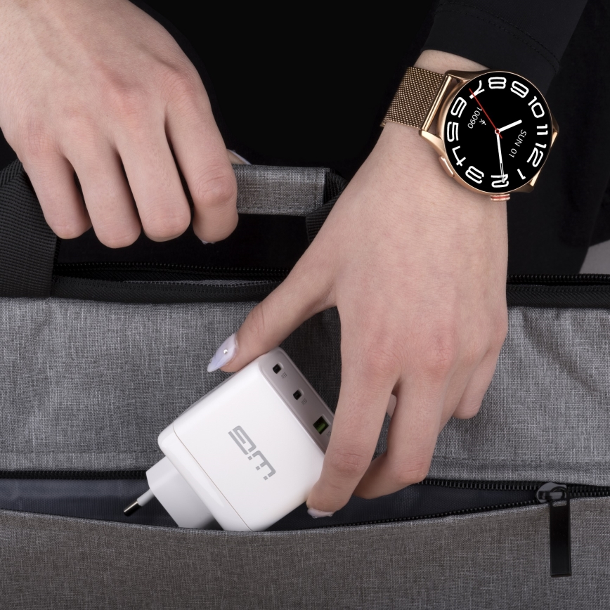 Winner Group - Έξυπνο ρολόι AirFlex 2 Elegance 280 mAh IP68 χρυσό