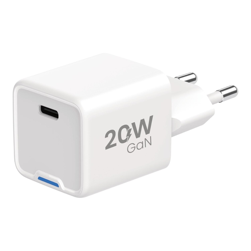 Winner Group - Αντάπτορας ταχείας φόρτισης 1xUSB-C Power Delivery 20W λευκό