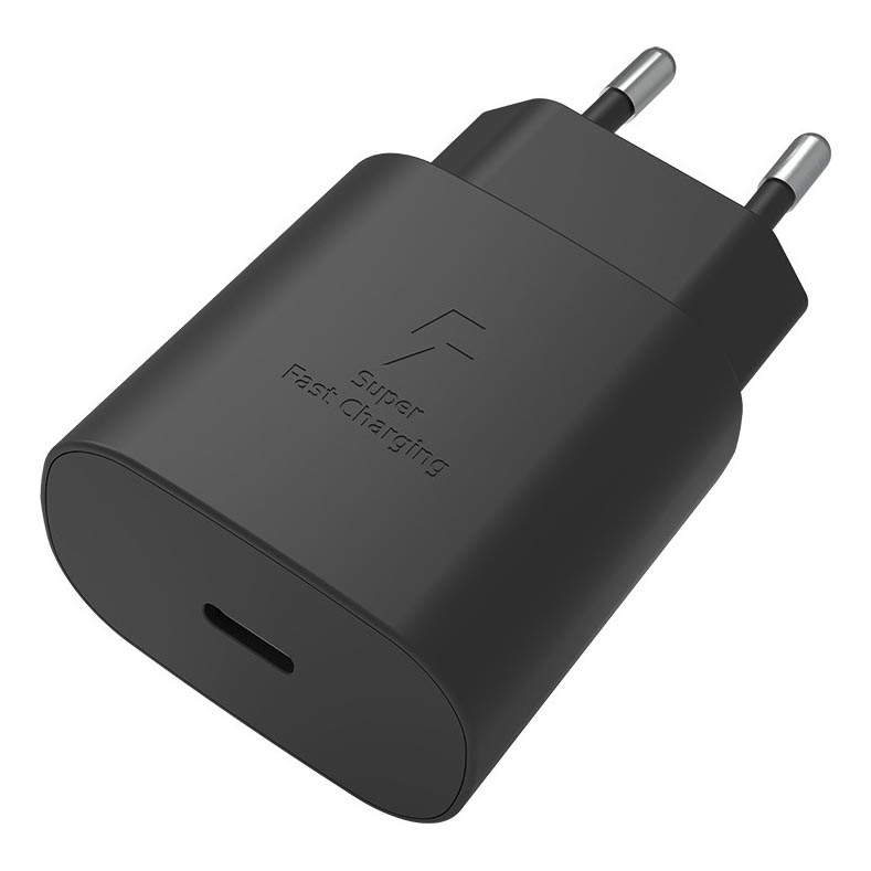 Winner Group - Αντάπτορας ταχείας φόρτισης 1xUSB-C Power Delivery 25W μαύρο