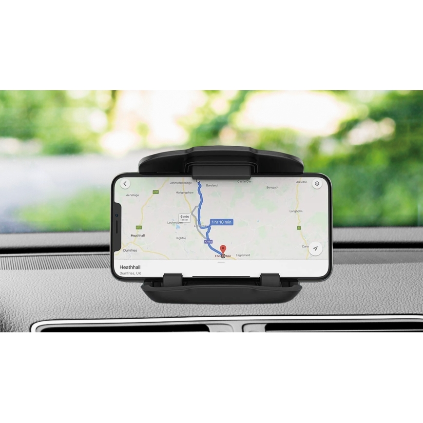 Winner Group - Βάση αυτοκινήτου για κινητό με βεντούζα, μαύρη