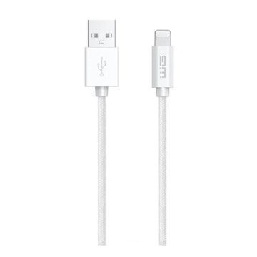 Winner Group - Καλώδιο USB MFI Lightning / USB-A 2m λευκό
